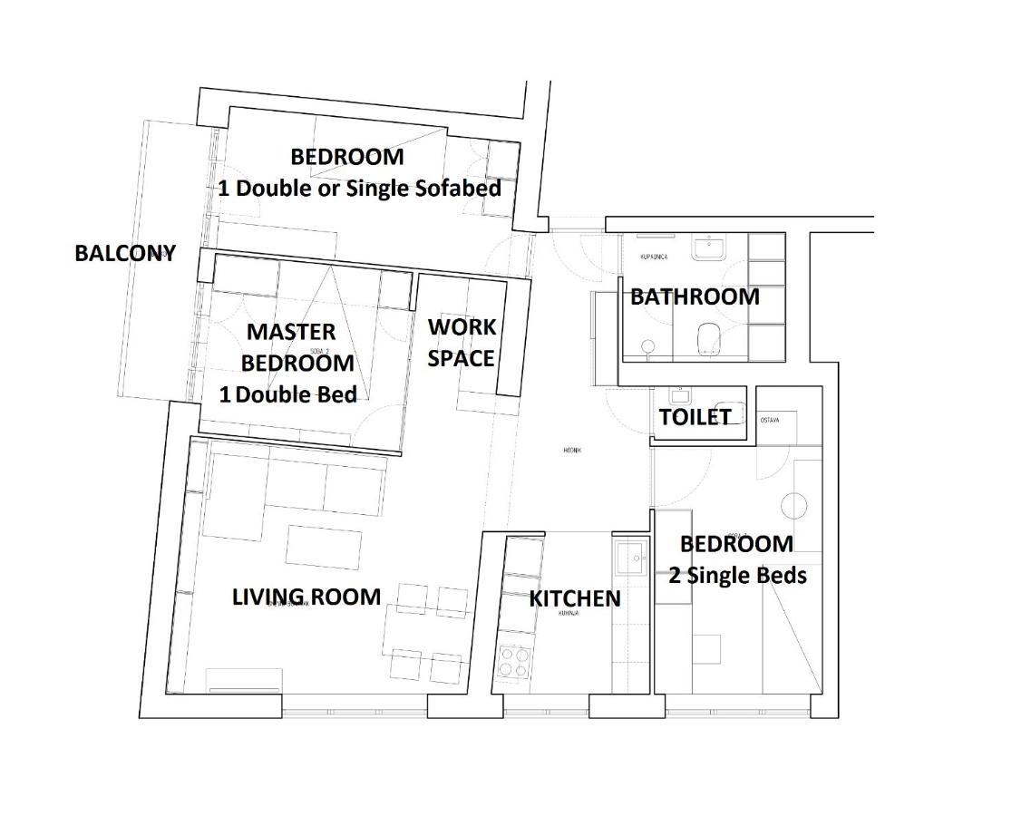 Poet'S Street Apartment Ζάγκρεμπ Εξωτερικό φωτογραφία
